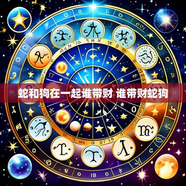 蛇和狗在一起谁带财 谁带财蛇狗