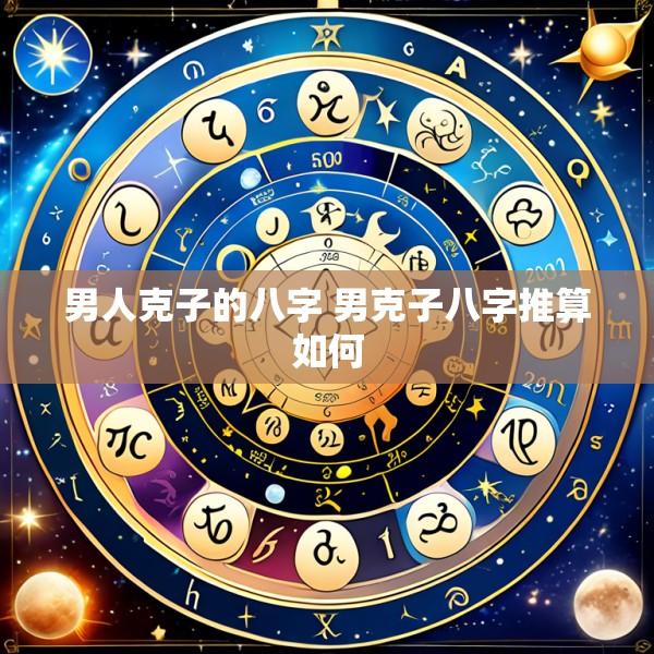 男人克子的八字 男克子八字推算如何