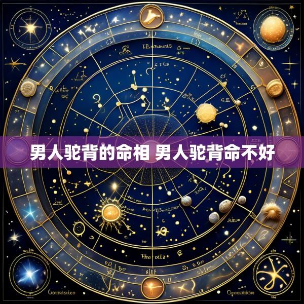 男人驼背的命相 男人驼背命不好