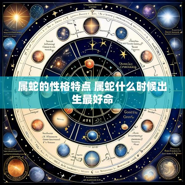 属蛇的性格特点 属蛇什么时候出生最好命