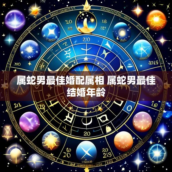 属蛇男最佳婚配属相 属蛇男最佳结婚年龄
