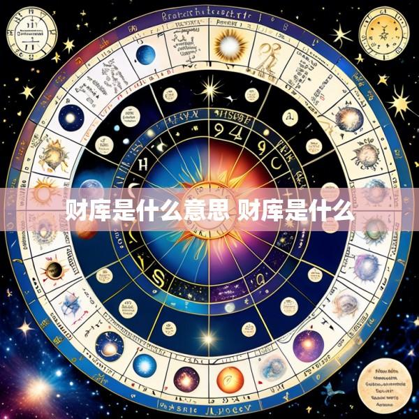 财库是什么意思 财库是什么