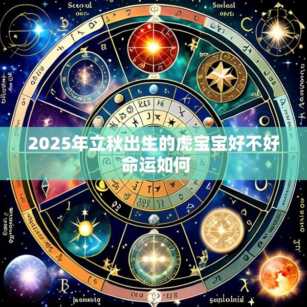 2025年立秋出生的虎宝宝好不好 命运如何