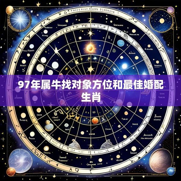 97年属牛找对象方位和最佳婚配生肖