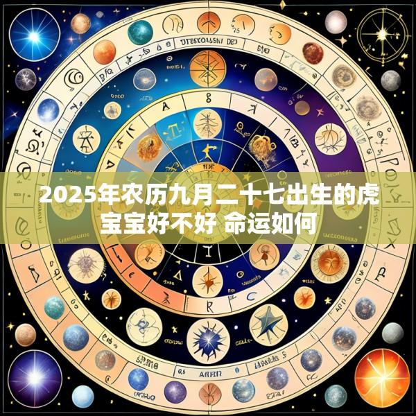 2025年农历九月二十七出生的虎宝宝好不好 命运如何