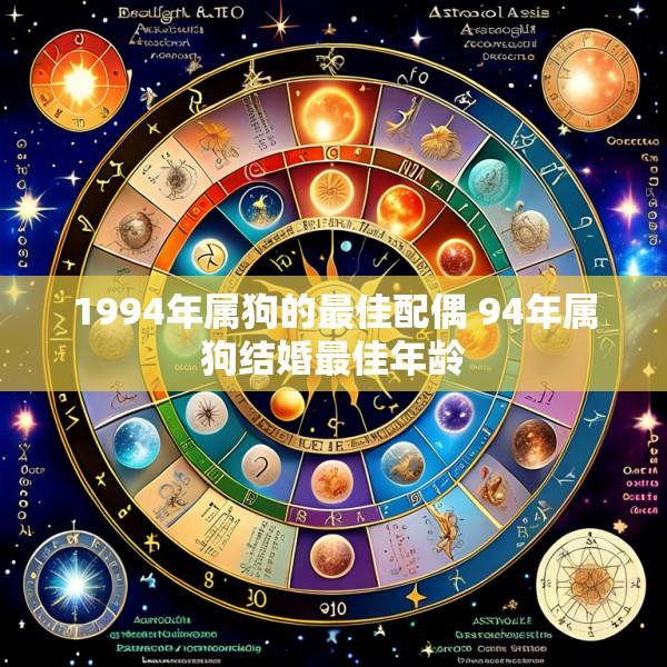 1994年属狗的最佳配偶 94年属狗结婚最佳年龄