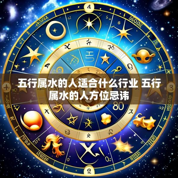 五行属水的人适合什么行业 五行属水的人方位忌讳