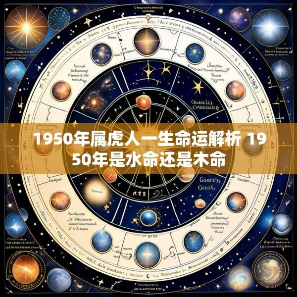 1950年属虎人一生命运解析 1950年是水命还是木命