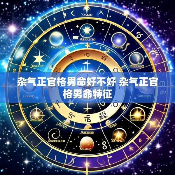 杂气正官格男命好不好 杂气正官格男命特征