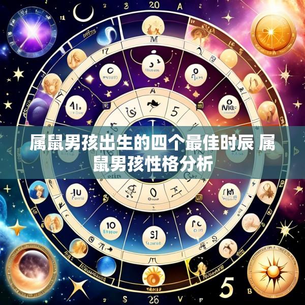 属鼠男孩出生的四个最佳时辰 属鼠男孩性格分析