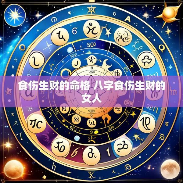 食伤生财的命格 八字食伤生财的女人