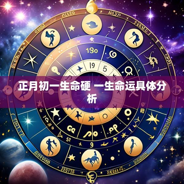 正月初一生命硬 一生命运具体分析