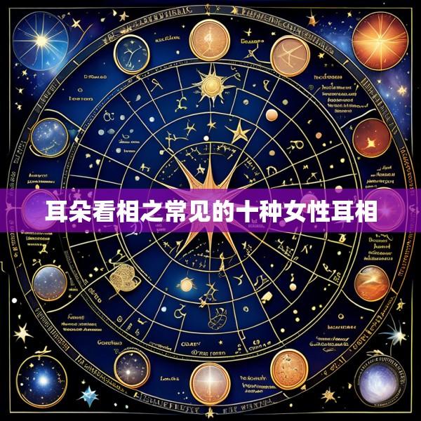 耳朵看相之常见的十种女性耳相