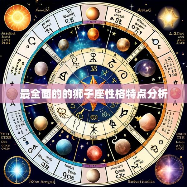 最全面的的狮子座性格特点分析
