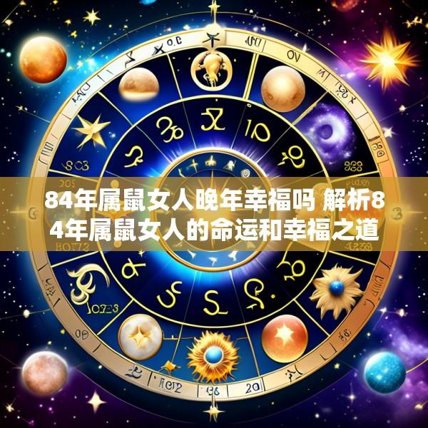 84年属鼠女人晚年幸福吗 解析84年属鼠女人的命运和幸福之道