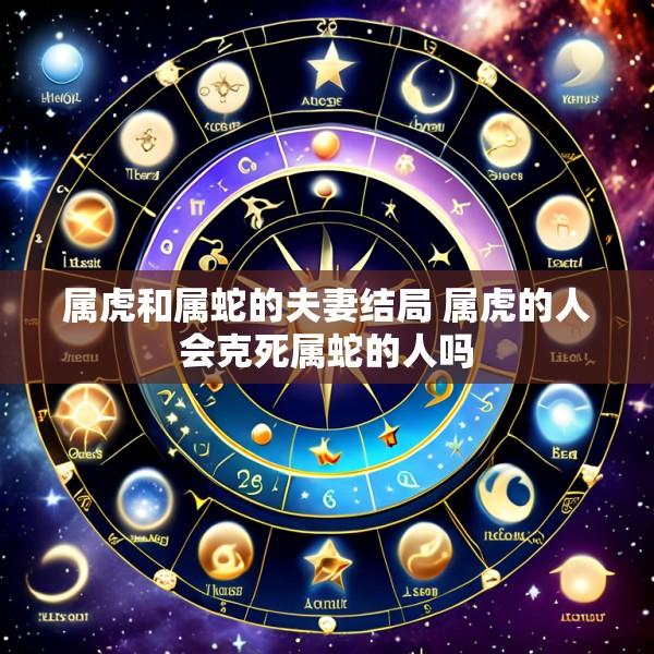 属虎和属蛇的夫妻结局 属虎的人会克死属蛇的人吗