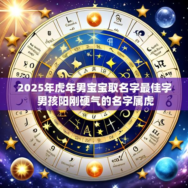 2025年虎年男宝宝取名字最佳字 男孩阳刚硬气的名字属虎