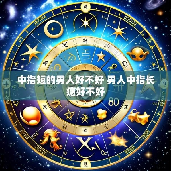 中指短的男人好不好 男人中指长痣好不好