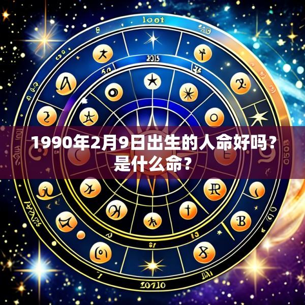 1990年2月9日出生的人命好吗？是什么命？