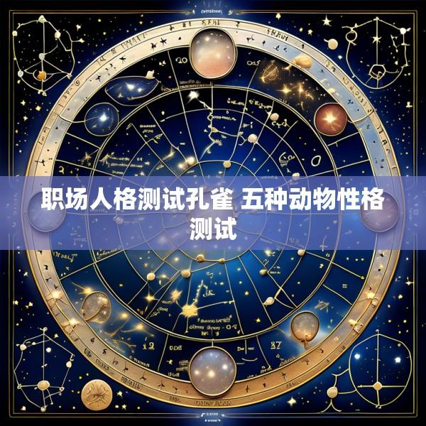 职场人格测试孔雀 五种动物性格测试