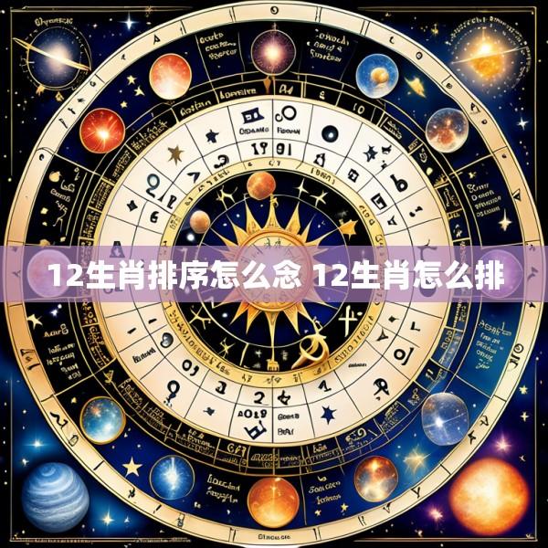 12生肖排序怎么念 12生肖怎么排