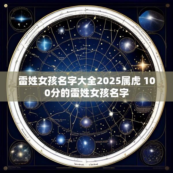 雷姓女孩名字大全2025属虎 100分的雷姓女孩名字
