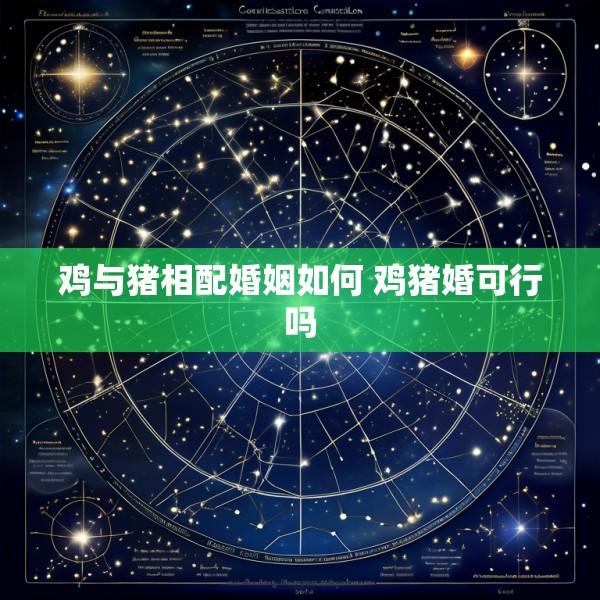鸡与猪相配婚姻如何 鸡猪婚可行吗