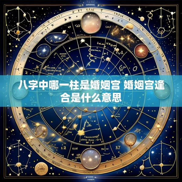 八字中哪一柱是婚姻宫 婚姻宫逢合是什么意思