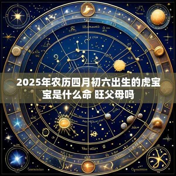 2025年农历四月初六出生的虎宝宝是什么命 旺父母吗
