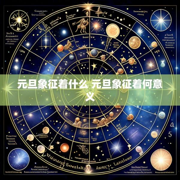 元旦象征着什么 元旦象征着何意义
