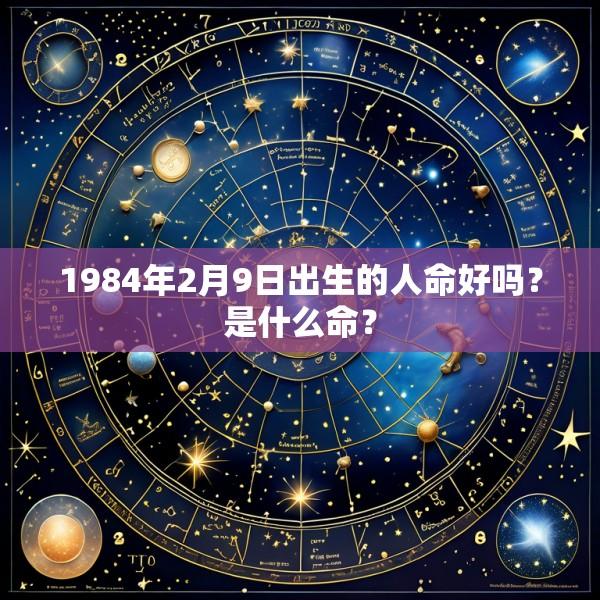 1984年2月9日出生的人命好吗？是什么命？