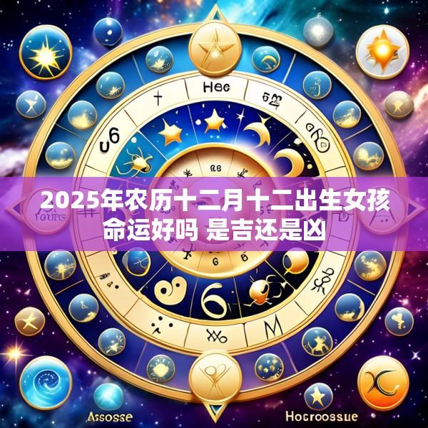 2025年农历十二月十二出生女孩命运好吗 是吉还是凶