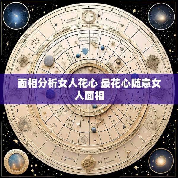 面相分析女人花心 最花心随意女人面相