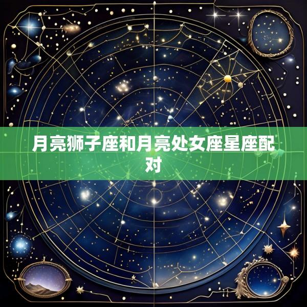 月亮狮子座和月亮处女座星座配对