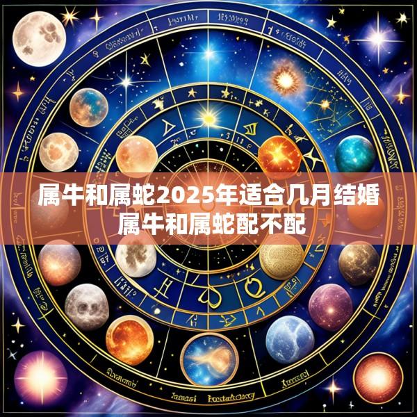 属牛和属蛇2025年适合几月结婚 属牛和属蛇配不配
