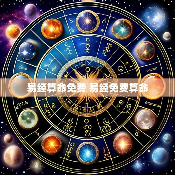 易经算命免费 易经免费算命