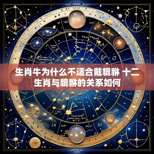 生肖牛为什么不适合戴貔貅 十二生肖与貔貅的关系如何