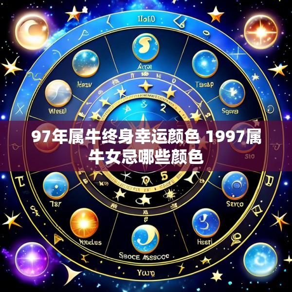 97年属牛终身幸运颜色 1997属牛女忌哪些颜色