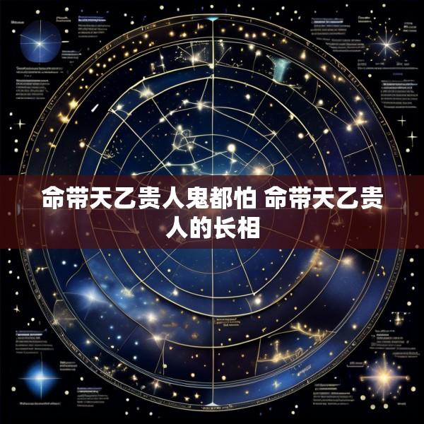 命带天乙贵人鬼都怕 命带天乙贵人的长相