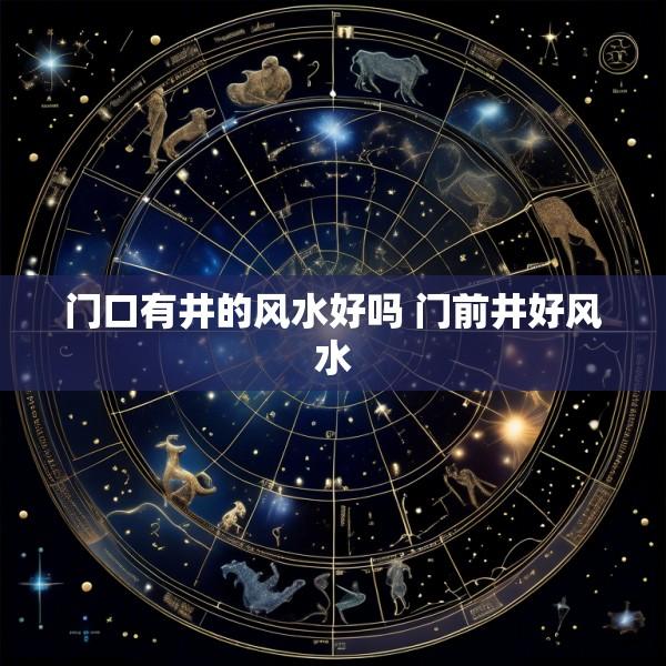 门口有井的风水好吗 门前井好风水