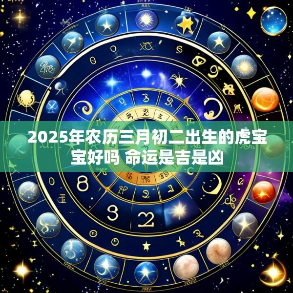 2025年农历三月初二出生的虎宝宝好吗 命运是吉是凶