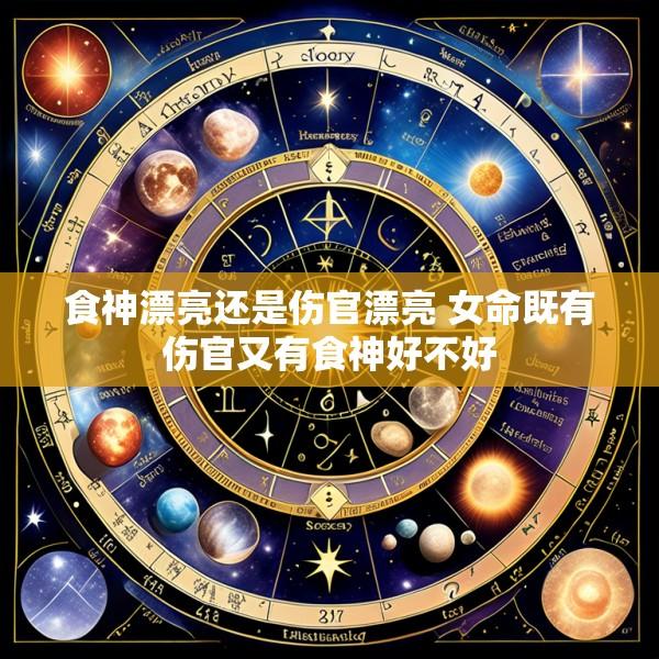 食神漂亮还是伤官漂亮 女命既有伤官又有食神好不好