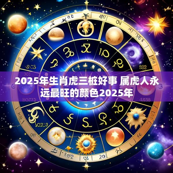 2025年生肖虎三桩好事 属虎人永远最旺的颜色2025年