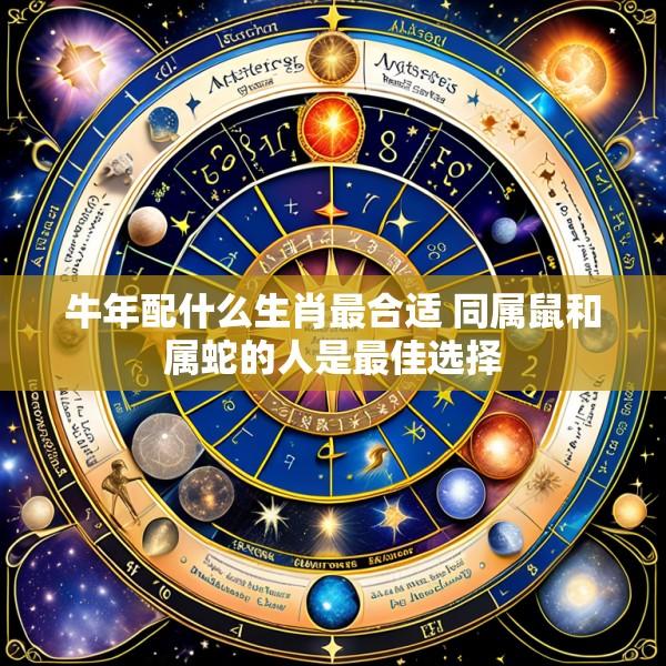 牛年配什么生肖最合适 同属鼠和属蛇的人是最佳选择