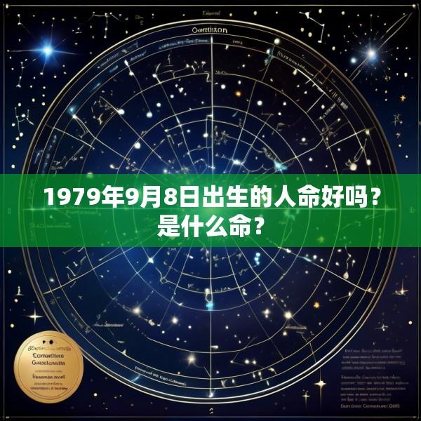 1979年9月8日出生的人命好吗？是什么命？