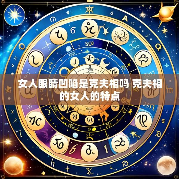 女人眼睛凹陷是克夫相吗 克夫相的女人的特点