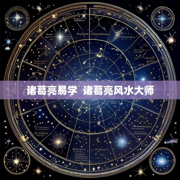 诸葛亮易学  诸葛亮风水大师