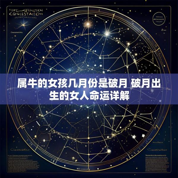 属牛的女孩几月份是破月 破月出生的女人命运详解