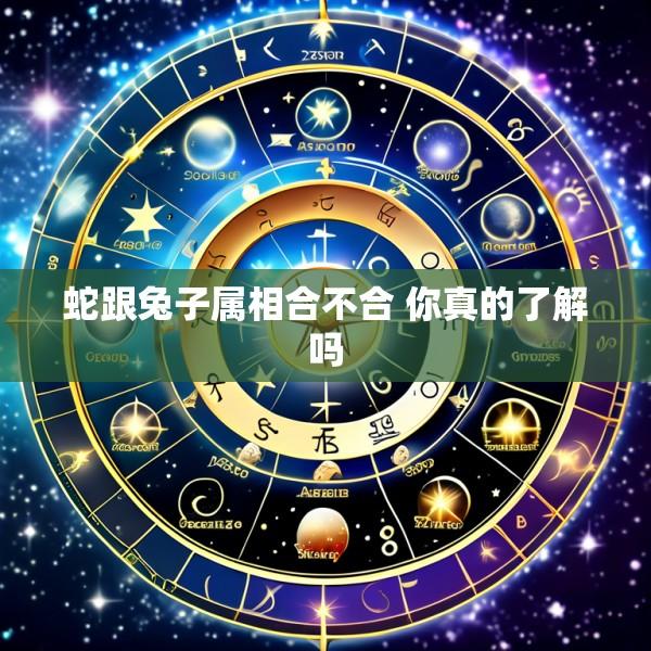 蛇跟兔子属相合不合 你真的了解吗