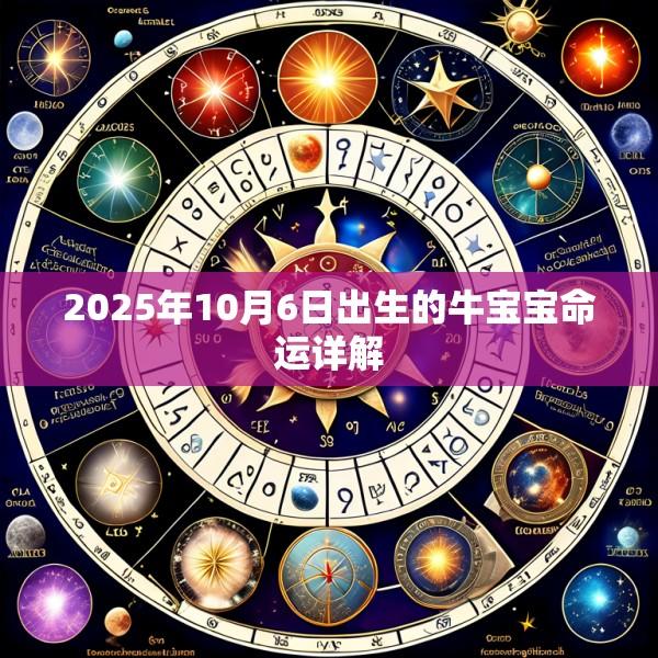 2025年10月6日出生的牛宝宝命运详解